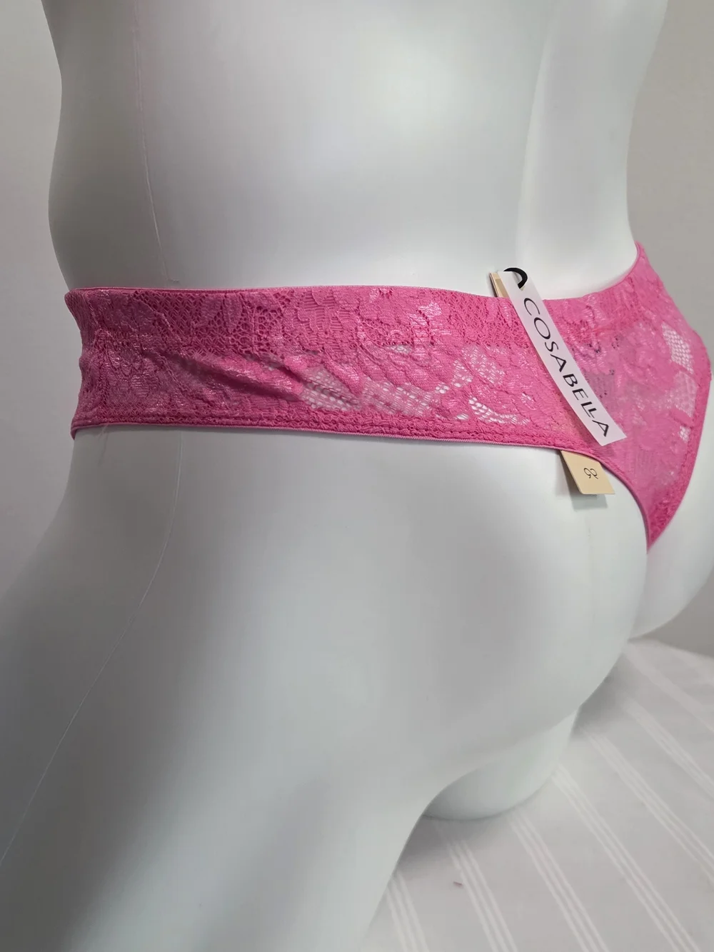 Cosabella Pink Lace Men's G-String Sexy Fit